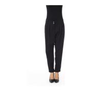 Oversized broek met Amerikaanse zakken By Byblos , Black , Dames