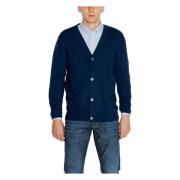 Gebreide knoopvest herfst/winter collectie Jack & Jones , Blue , Heren