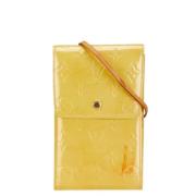 Pre-owned Leather louis-vuitton-bags Louis Vuitton Vintage , Yellow , ...