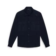 Casual Katoenen Overshirt met Zakken Antony Morato , Blue , Heren