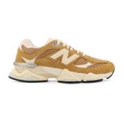 Geborduurd Logo Mesh Sneakers New Balance , Brown , Heren