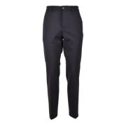 Elegante Wollen Broek Cruna , Gray , Heren