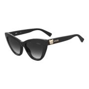 Stijlvolle zonnebril Mos122/S Moschino , Black , Dames