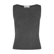 Sleeveless Lucky Top Modström , Gray , Dames