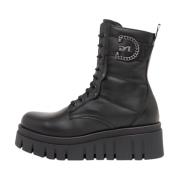 Zwarte Veterschoenen Nerogiardini , Black , Dames