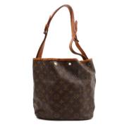 Pre-owned Canvas shoulder-bags Louis Vuitton Vintage , Brown , Dames