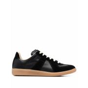 Replica Low-Top Sneakers Maison Margiela , Black , Dames