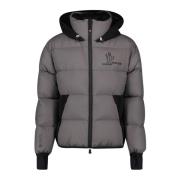 Grijze Marcassin Donsjas Moncler , Gray , Heren