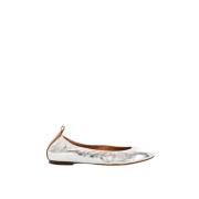 Gouden Klassieke Ballerina Schoenen Lanvin , Gray , Dames