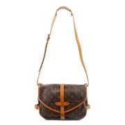 Pre-owned Canvas louis-vuitton-bags Louis Vuitton Vintage , Brown , Da...