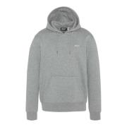 Casual Hoodie met Comfort en Stijl Schott NYC , Gray , Heren