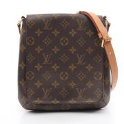 Pre-owned Leather louis-vuitton-bags Louis Vuitton Vintage , Brown , D...