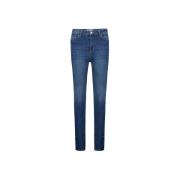 Geborduurde Hart Skinny Broek Fabienne Chapot , Blue , Dames