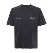 Vintage Cinemas Tee in Zwart Amiri , Black , Heren