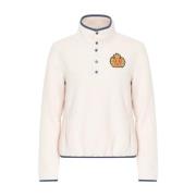 Polar Crest Sweatshirt Sporty & Rich , White , Dames