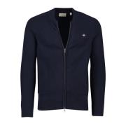 Donkerblauwe Vest Gant , Blue , Heren