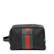 Pre-owned Canvas gucci-bags Gucci Vintage , Black , Dames