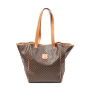 Pre-owned Canvas celine-bags Celine Vintage , Brown , Dames