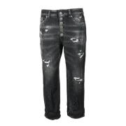 Katoenen Jeans Dondup , Black , Dames