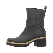 Stijlvolle enkellaarsjes met laterale rubber Panama Jack , Black , Dam...