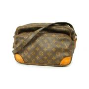 Pre-owned Fabric shoulder-bags Louis Vuitton Vintage , Brown , Dames