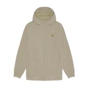 Beige Fleece Softshell Jas 2024 Lyle & Scott , Beige , Heren