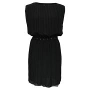 Pre-owned Silk dresses Yves Saint Laurent Vintage , Black , Dames