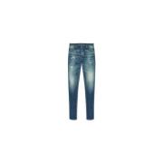 5 Pocket Pants Dsquared2 , Blue , Heren