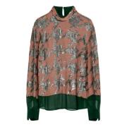 Lange mouwen overhemd Dries Van Noten , Green , Dames