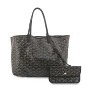 Pre-owned Canvas handbags Goyard Vintage , Black , Dames