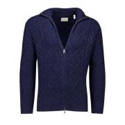 Donkerblauwe Vest Gant , Blue , Heren