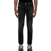 Zwarte jeans voor heren Diesel , Black , Heren