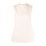 Roze Katoenen Blouse TOP O 11 Jil Sander , Pink , Dames