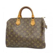 Pre-owned Fabric handbags Louis Vuitton Vintage , Brown , Dames