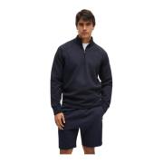 Donkerblauwe Trui Hugo Boss , Blue , Heren