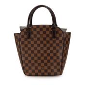 Pre-owned Canvas handbags Louis Vuitton Vintage , Brown , Dames