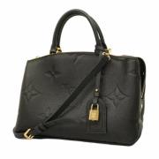 Pre-owned Fabric handbags Louis Vuitton Vintage , Black , Dames