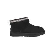 Ultra Mini Maxi Curly Boot UGG , Black , Heren