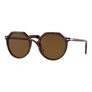 Caffe' Brown Zonnebril Persol , Brown , Unisex