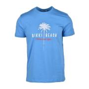 Stijlvolle katoenen T-shirt collectie Bikkembergs , Blue , Heren