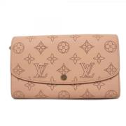 Pre-owned Leather wallets Louis Vuitton Vintage , Pink , Dames