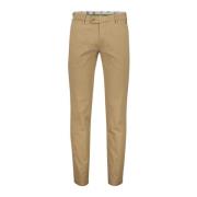 Bruine katoenen chino broek Meyer , Brown , Heren