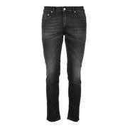 Jeans Daniele Alessandrini , Black , Heren