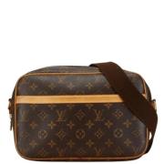 Pre-owned Leather louis-vuitton-bags Louis Vuitton Vintage , Brown , D...