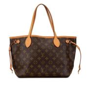 Pre-owned Leather louis-vuitton-bags Louis Vuitton Vintage , Brown , D...