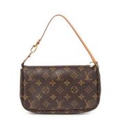 Pre-owned Canvas louis-vuitton-bags Louis Vuitton Vintage , Brown , Da...