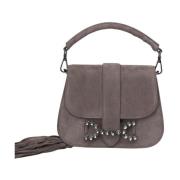 Strass gesp clutch tas Alma EN Pena , Gray , Dames