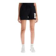 Teddy Bear Sports Shorts Moschino , Black , Dames