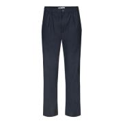 Klassieke hoge taille broek Samsøe Samsøe , Blue , Heren