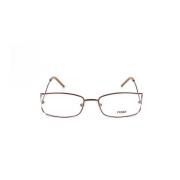 Bruin Metalen Frame Dameshorloge Fendi , Brown , Dames